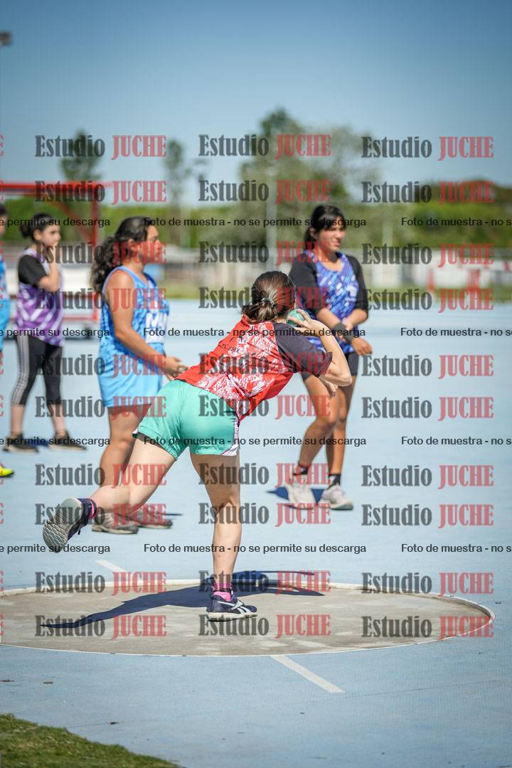 Fotos del lanzamiento de bala de mujeres - U14