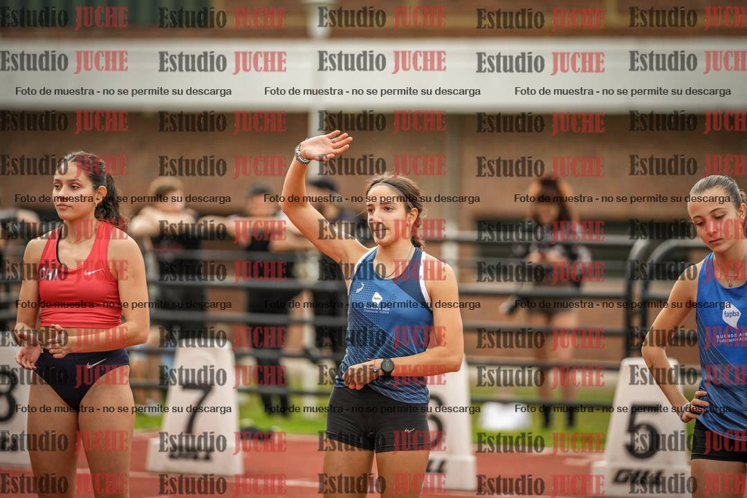 Fotos de los 100 m llanos de mujeres - FINAL