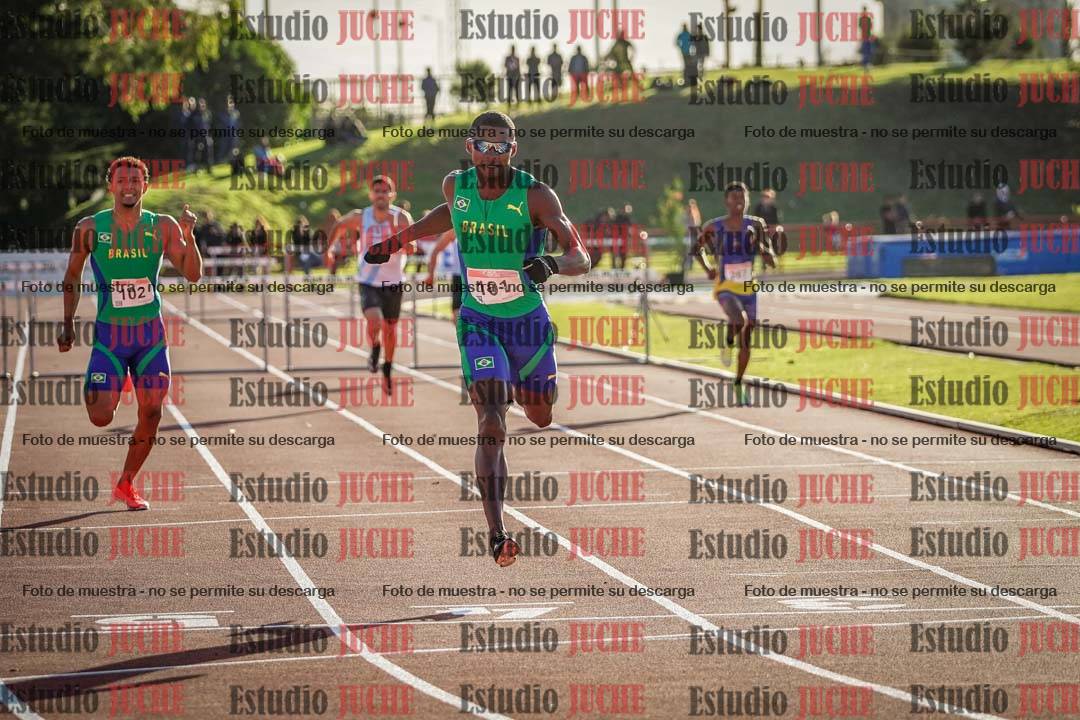 Fotos de los 400 m con vallas de varones - FINAL