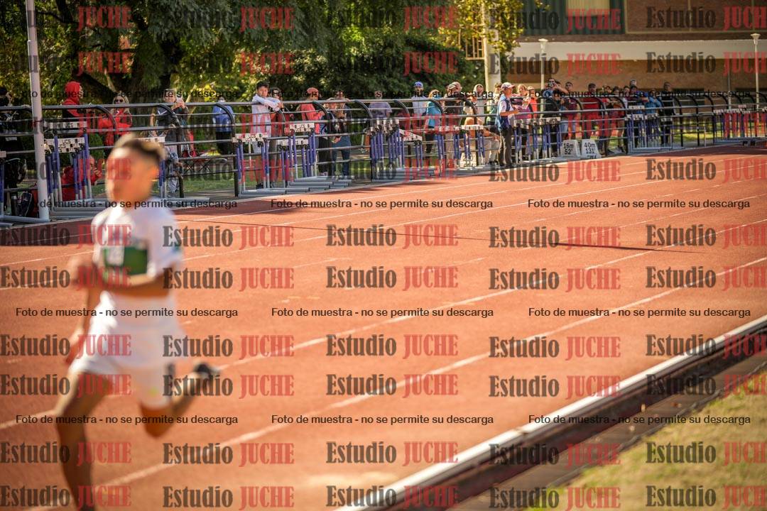 Fotos de los 80 m llanos de varones