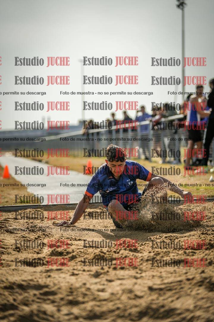 Fotos del salto triple de varones