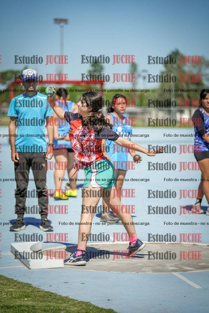 Fotos del lanzamiento de bala de mujeres - U14