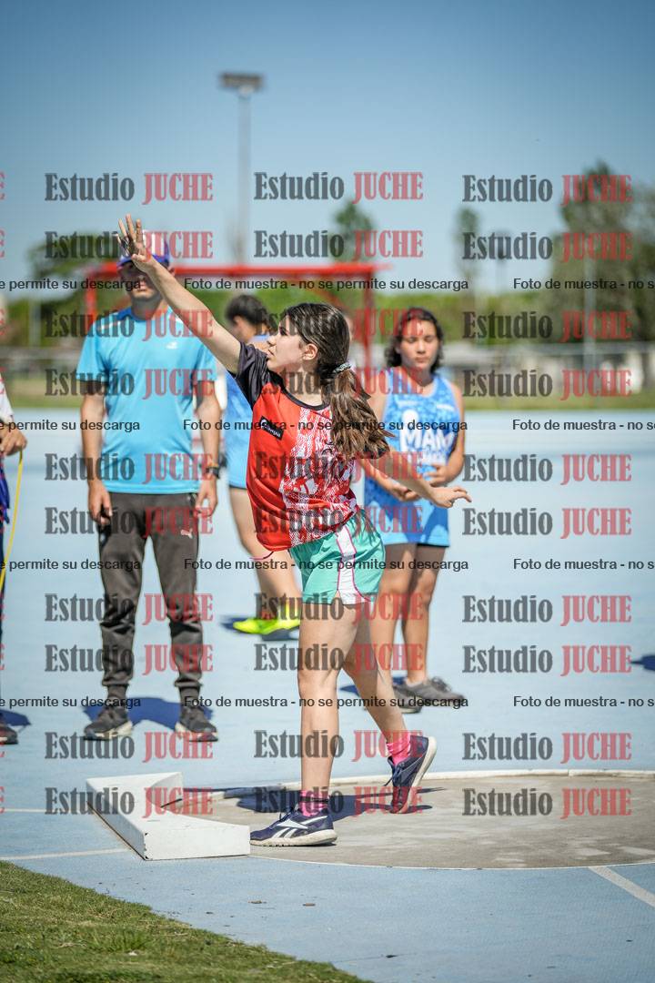 Fotos del lanzamiento de bala de mujeres - U14