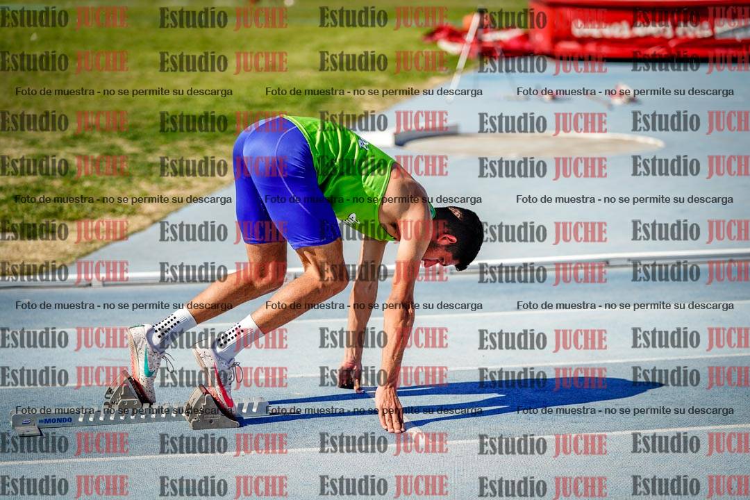 Fotos de los 400 m llanos de varones