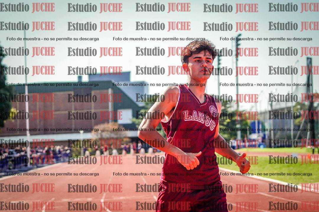 Fotos de los 100 m llanos de varones