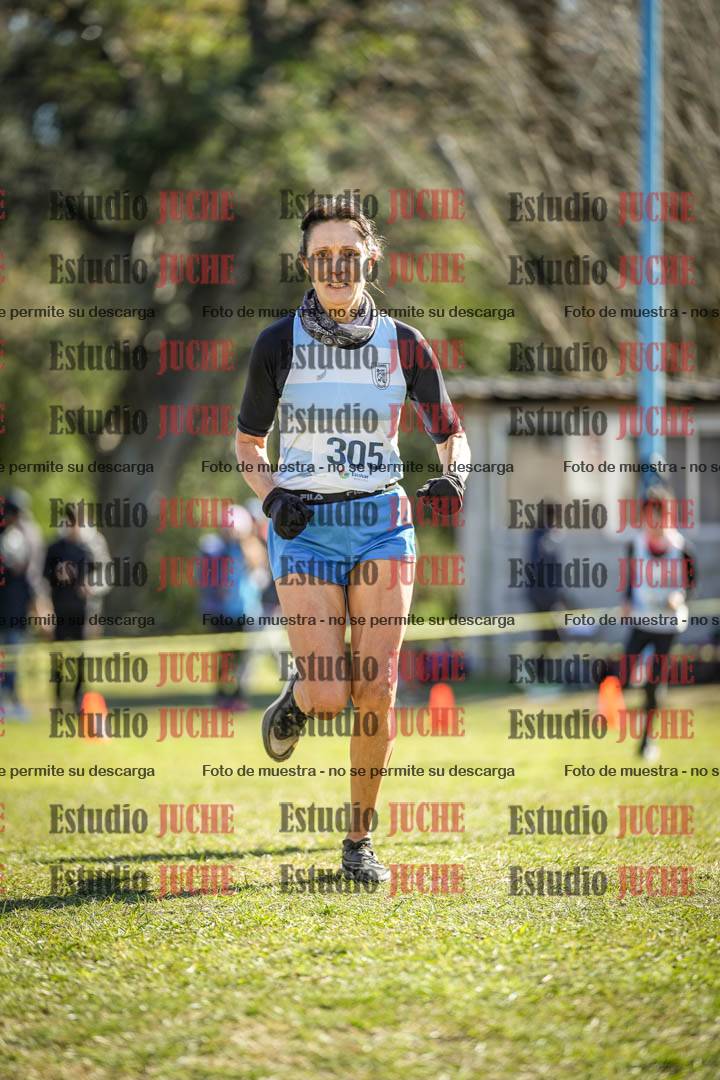 Fotos de la llegada del cross de 1500 m