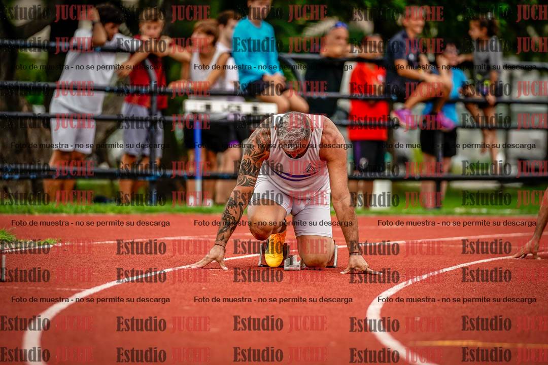 Fotos de los 200 m de varones