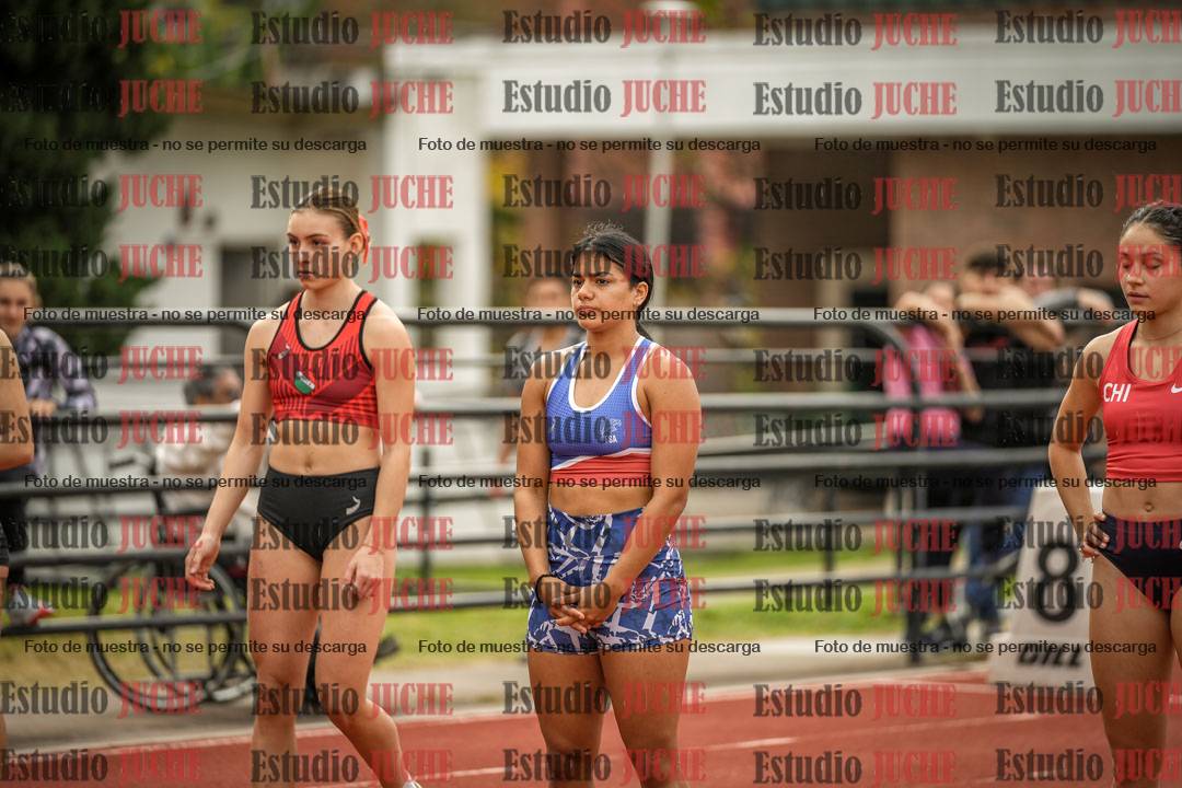 Fotos de los 100 m llanos de mujeres - FINAL