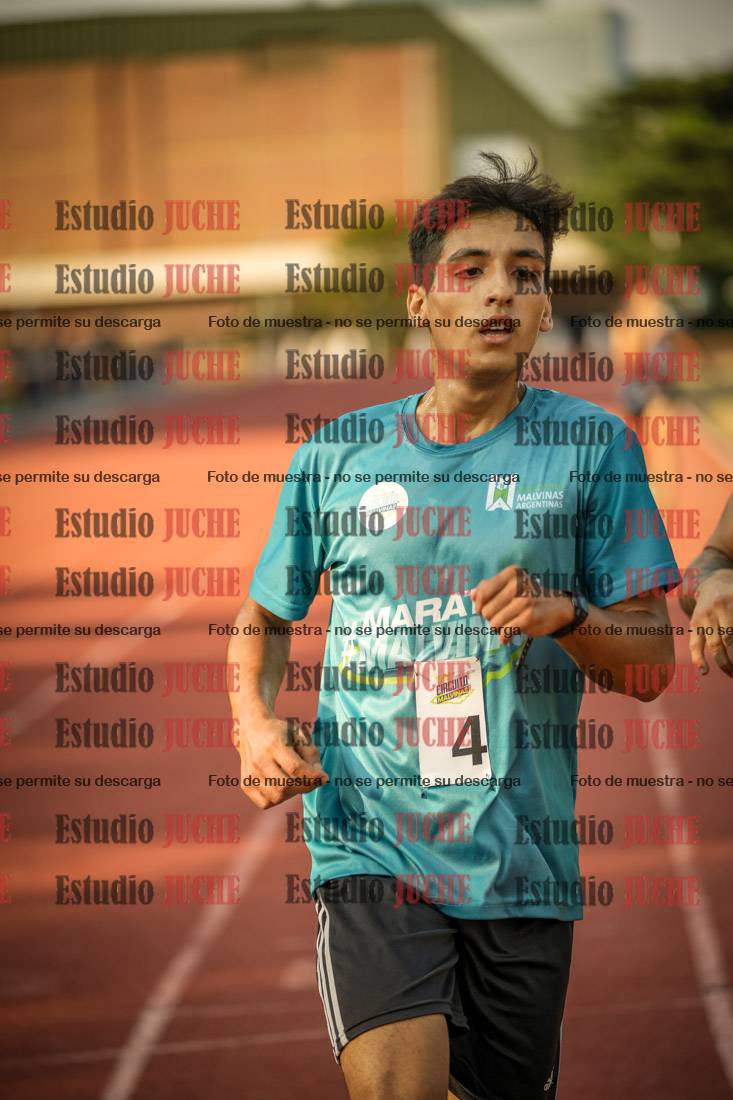 Fotos de los 1500 m llanos de varones