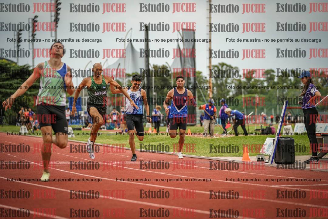 Fotos de los 400 m llanos de varones