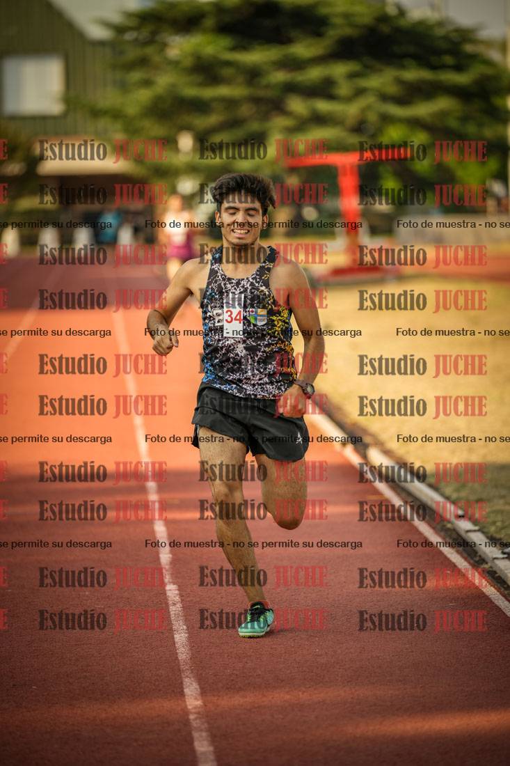 Fotos de los 1500 m llanos de varones