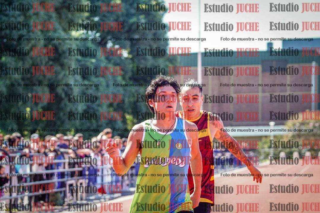 Fotos de los 100 m de varones