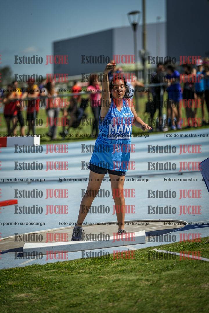 Fotos del lanzamiento de bala de mujeres - U14
