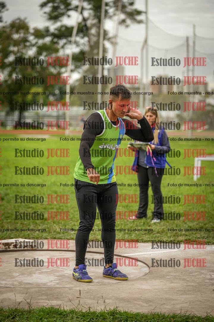Fotos del lanzamiento de bala de varones