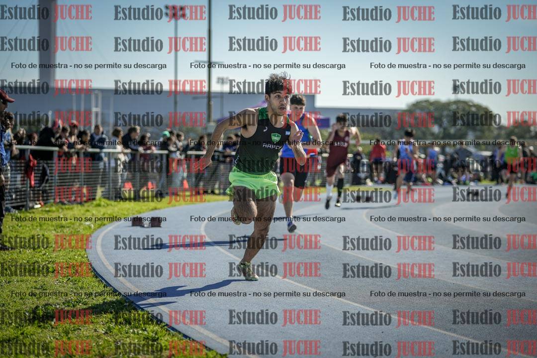 Fotos de los 400 m llanos de varones