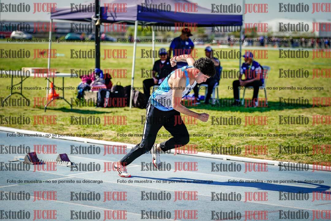Fotos de los 400 m llanos de varones