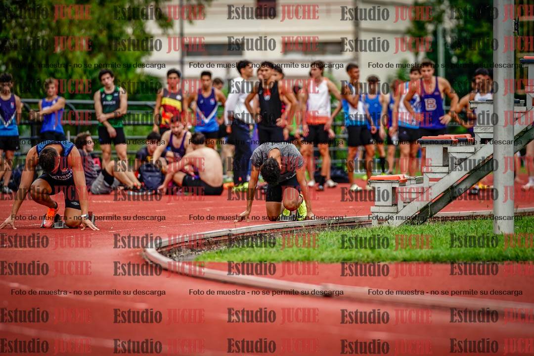 Fotos de los 200 m de varones