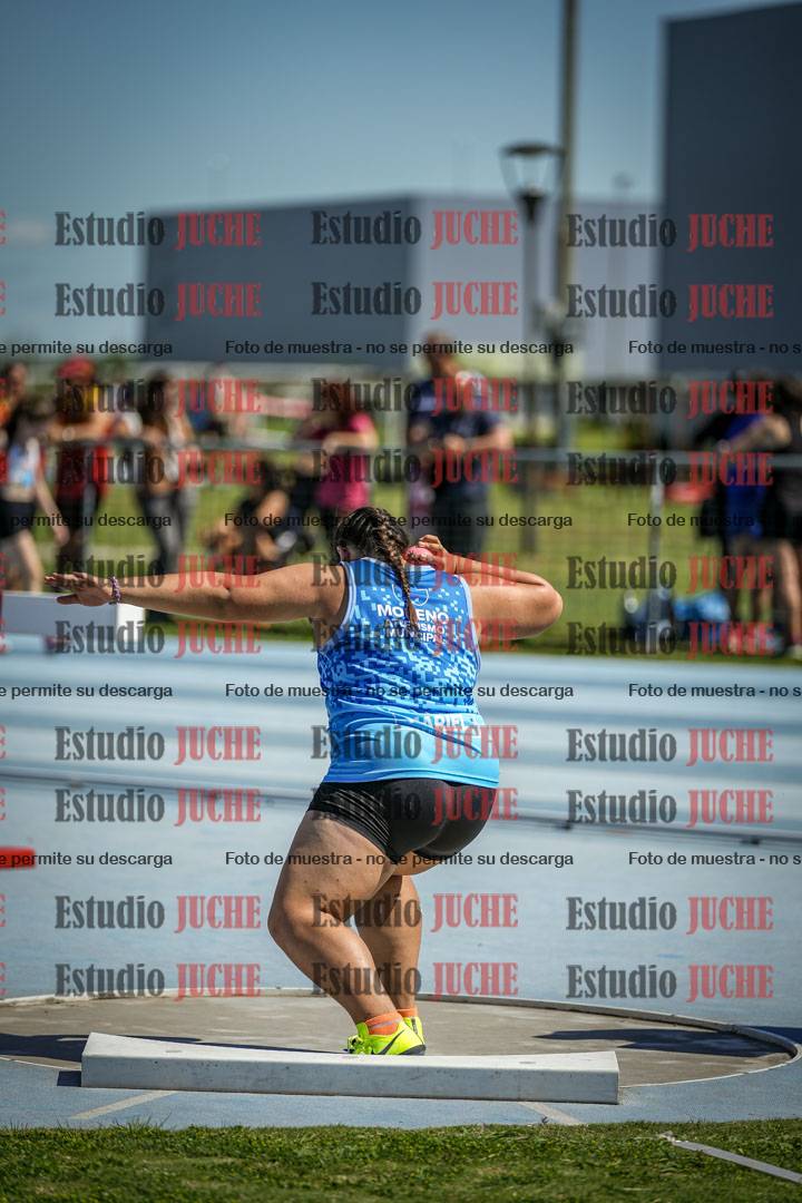 Fotos del lanzamiento de bala de mujeres - U14