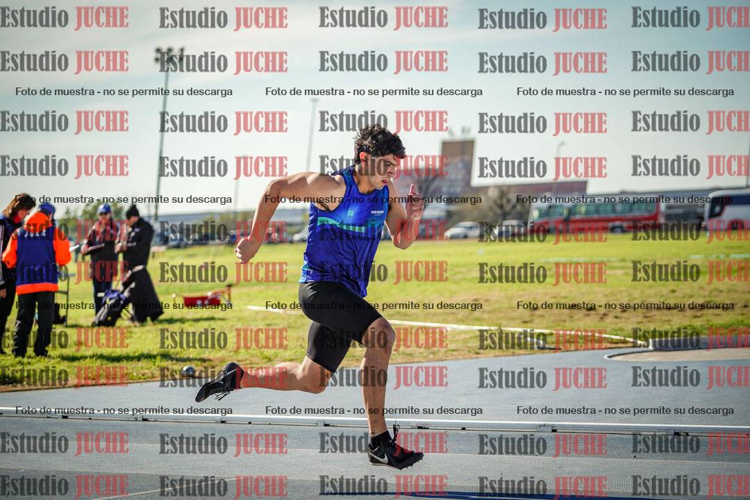 Fotos de los 400 m llanos de varones