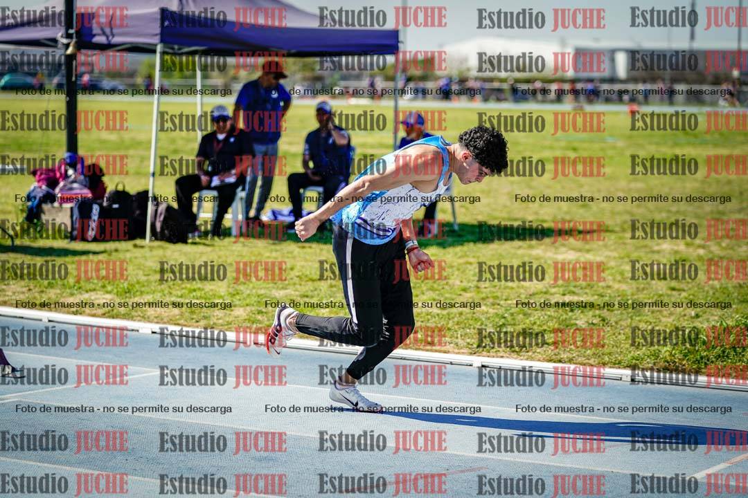 Fotos de los 400 m llanos de varones