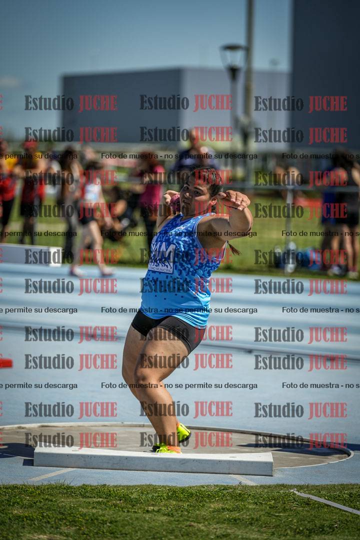 Fotos del lanzamiento de bala de mujeres - U14