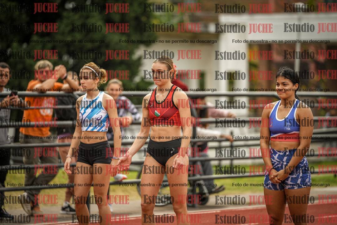Fotos de los 100 m llanos de mujeres - FINAL