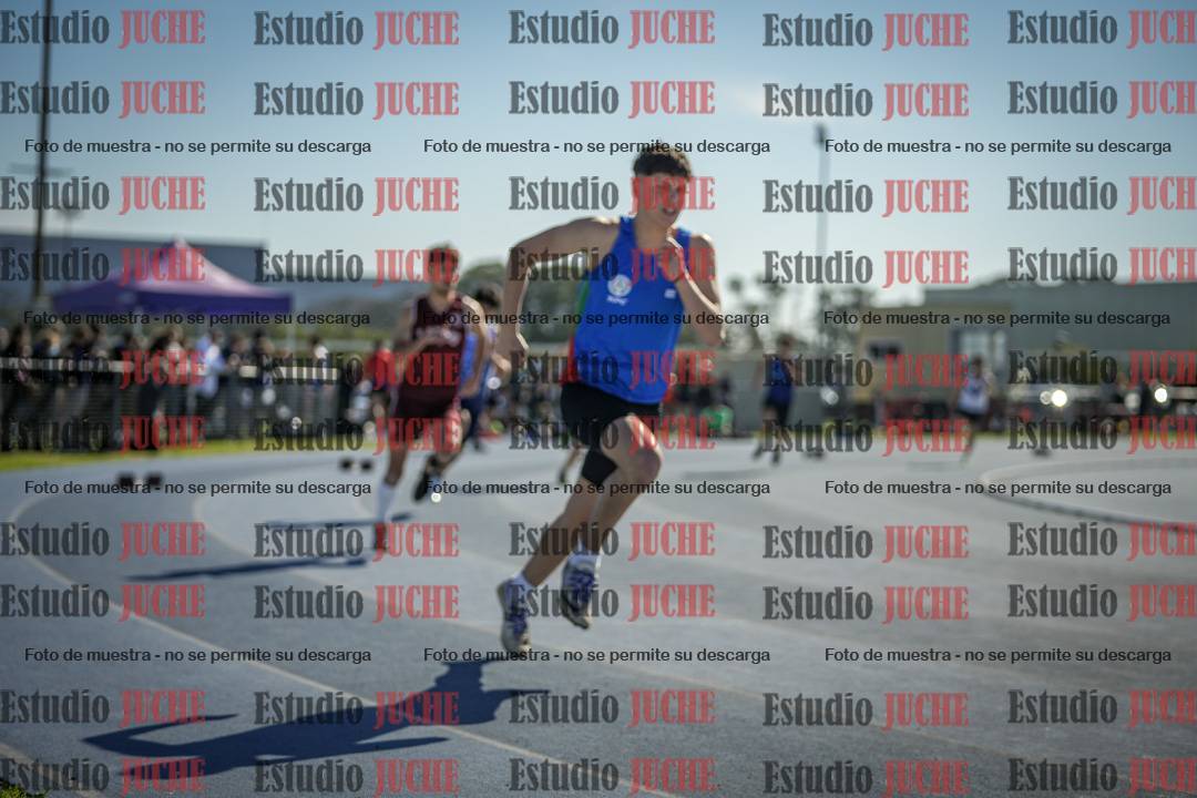 Fotos de los 400 m llanos de varones