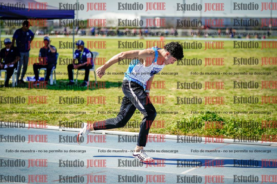 Fotos de los 400 m llanos de varones