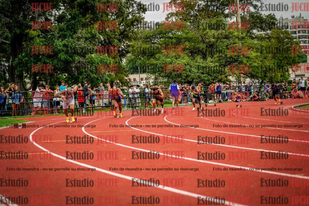 Fotos de los 200 m de varones