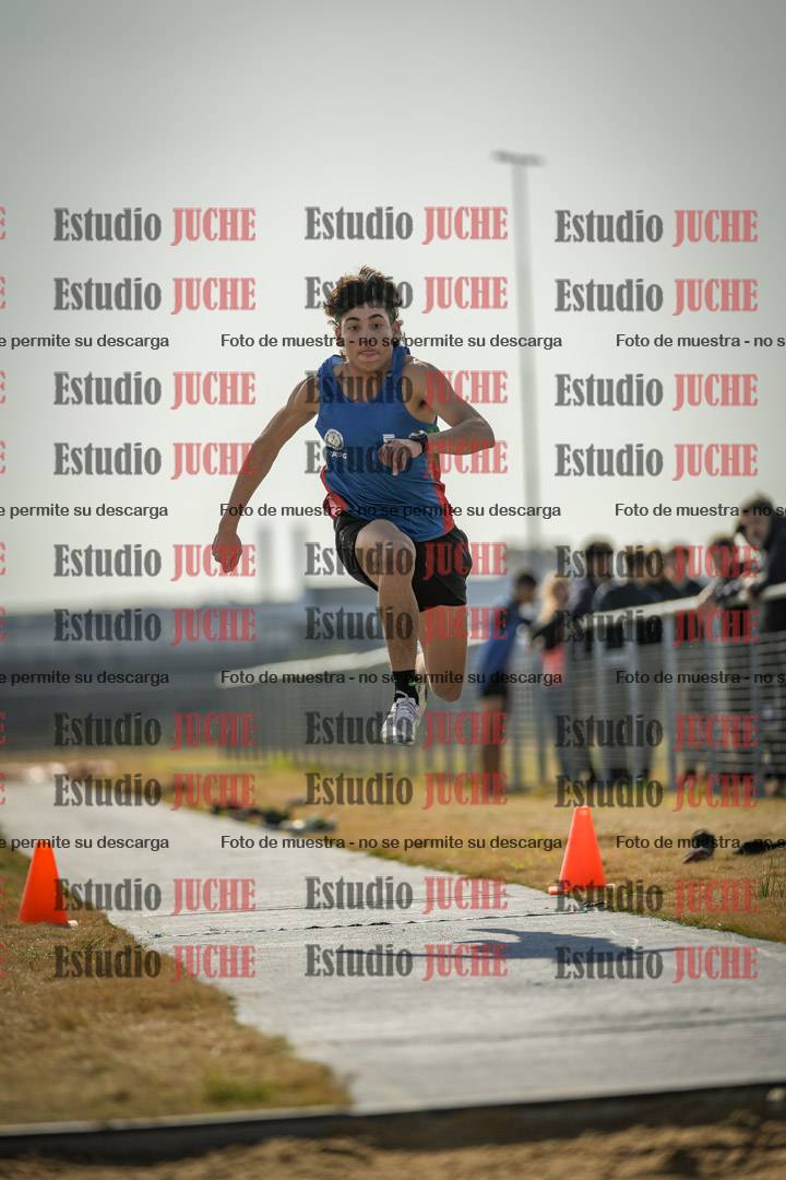 Fotos del salto triple de varones