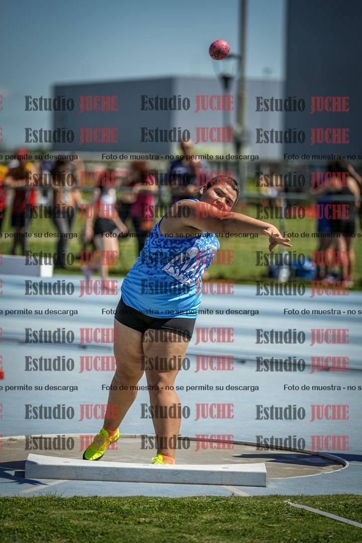 Fotos del lanzamiento de bala de mujeres - U14