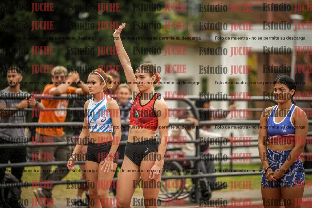Fotos de los 100 m llanos de mujeres - FINAL