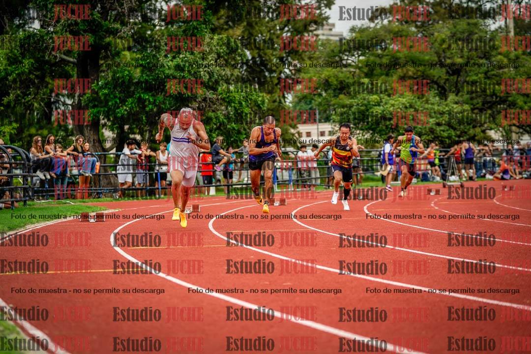 Fotos de los 200 m de varones
