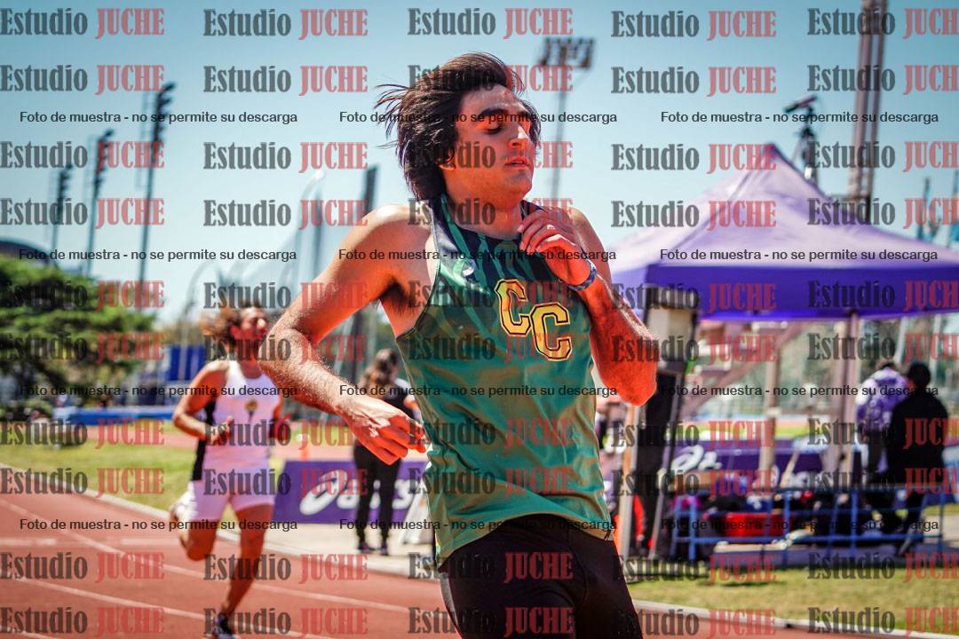Fotos de los 100 m llanos de varones