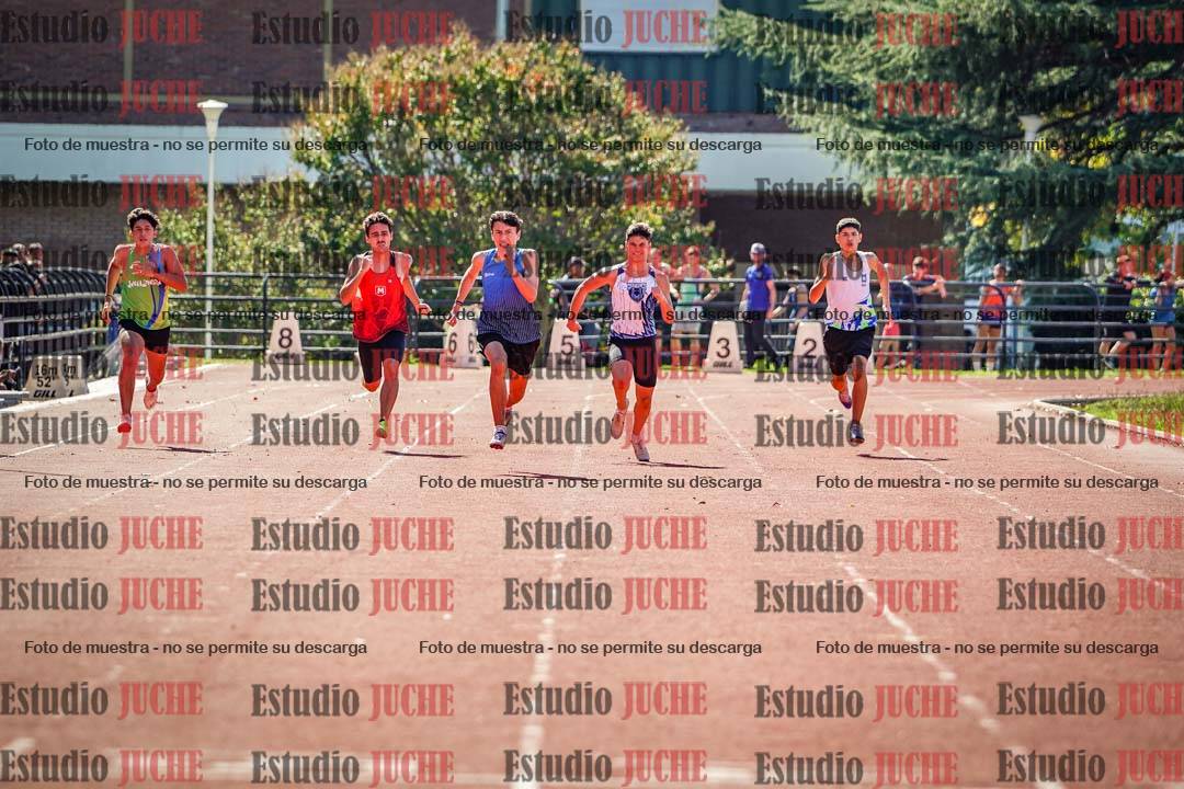 Fotos de los 200 m llanos de varones