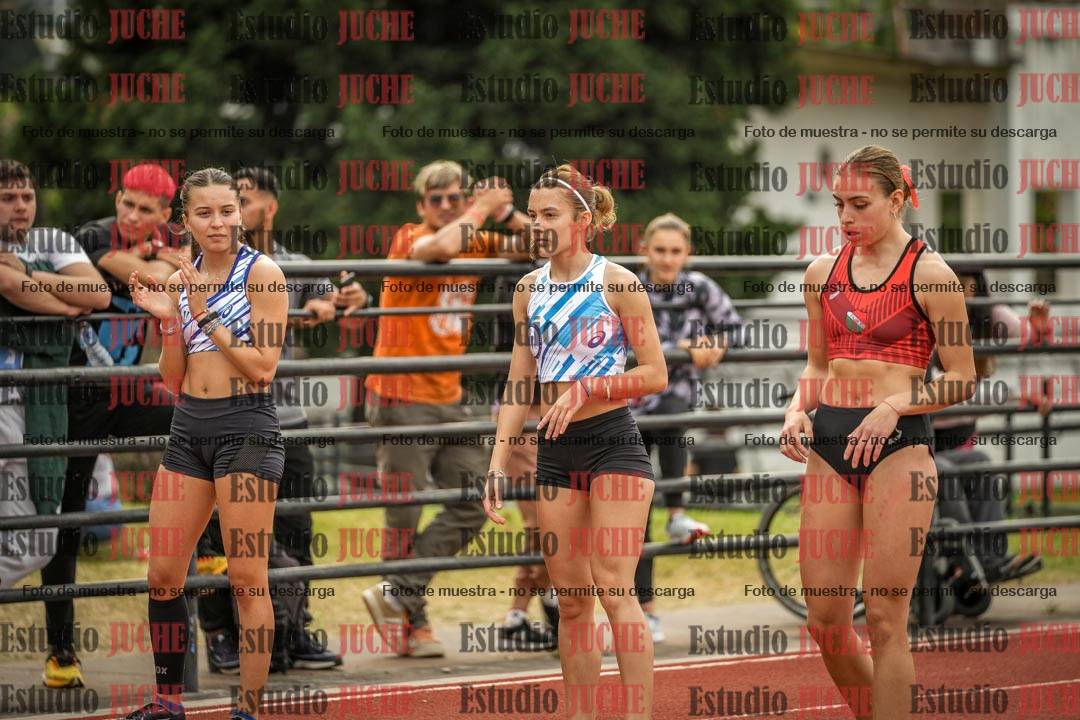 Fotos de los 100 m llanos de mujeres - FINAL