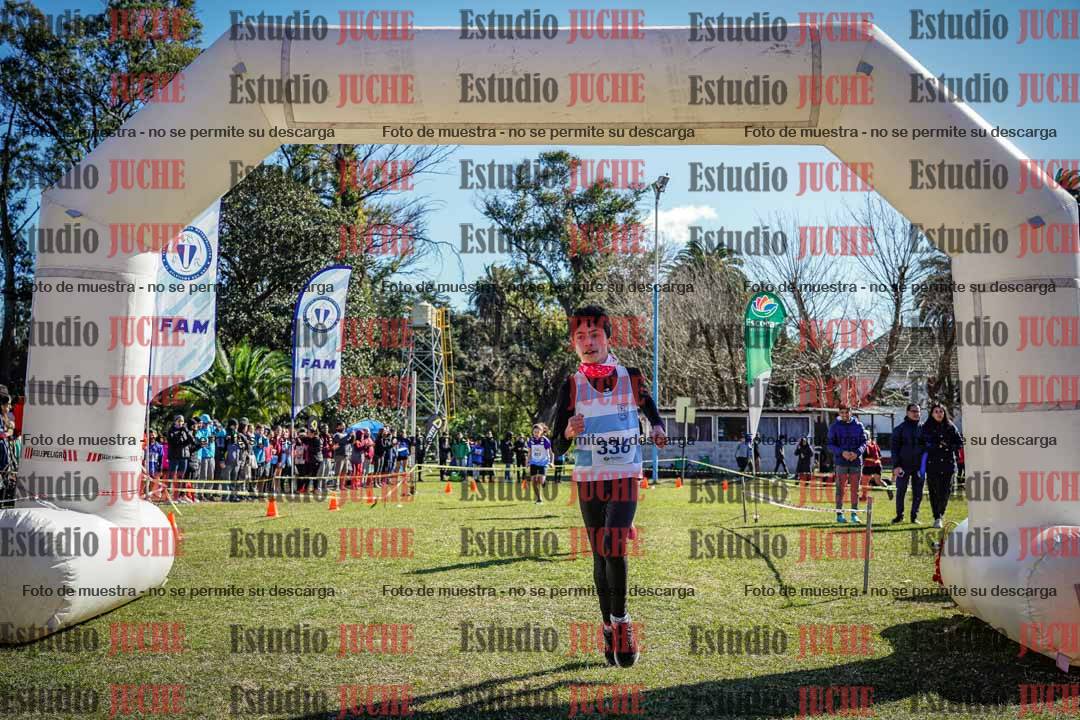 Fotos de la llegada del cross de 1500 m