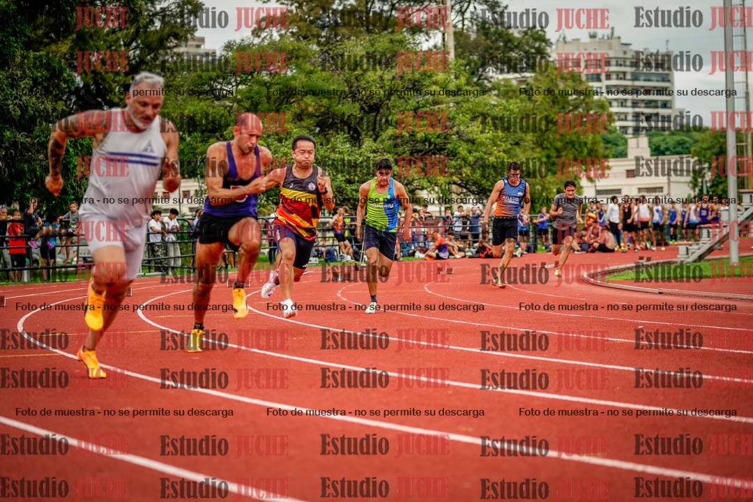 Fotos de los 200 m de varones