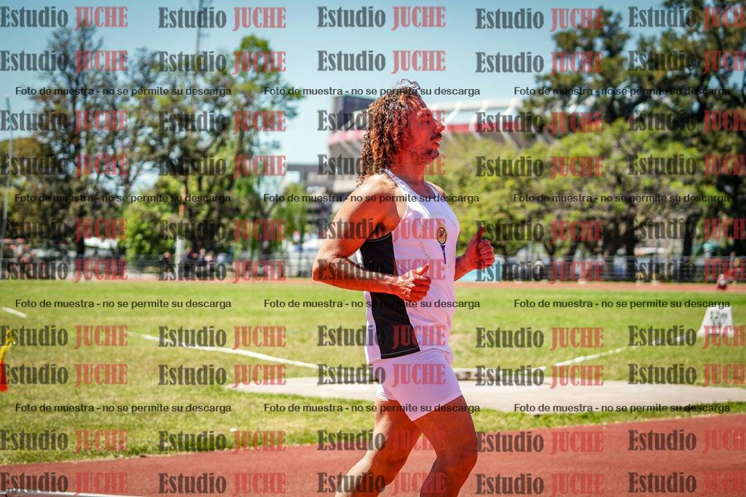 Fotos de los 100 m llanos de varones