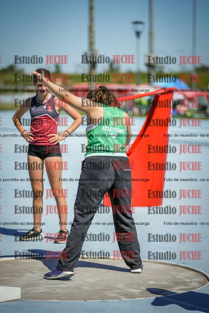 Fotos del lanzamiento de bala de mujeres - U14