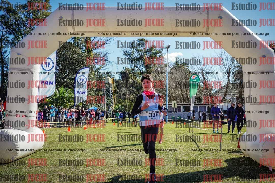 Fotos de la llegada del cross de 1500 m
