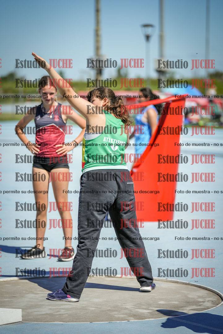 Fotos del lanzamiento de bala de mujeres - U14