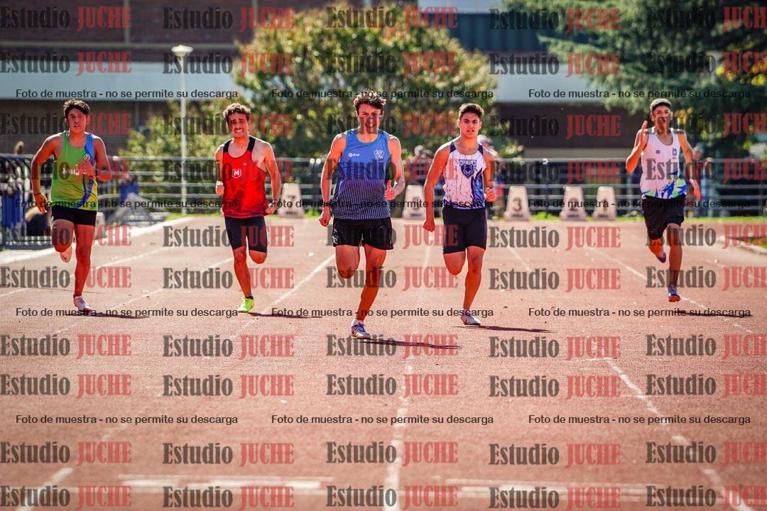 Fotos de los 200 m llanos de varones
