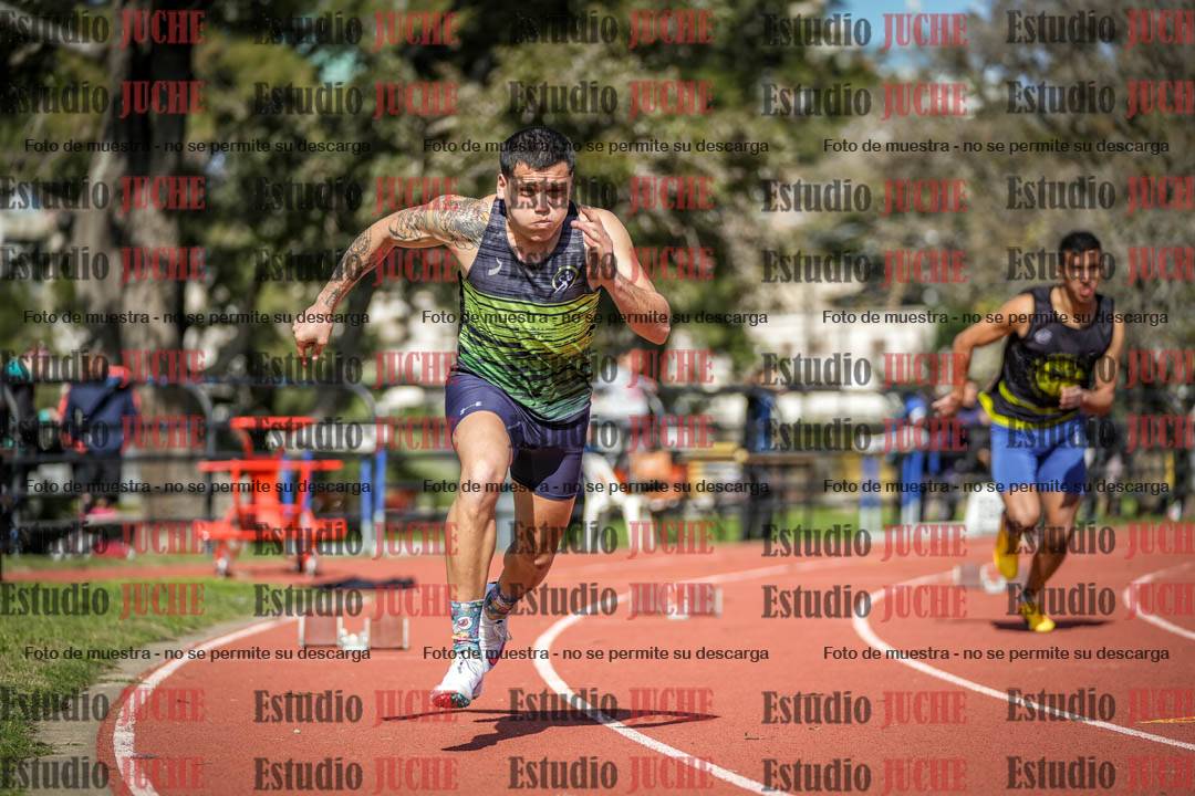 Fotos de los 200 m llanos de varones