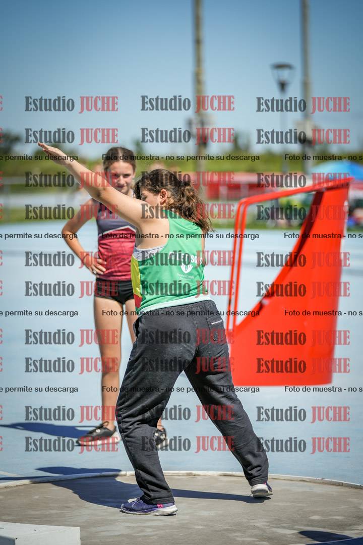 Fotos del lanzamiento de bala de mujeres - U14