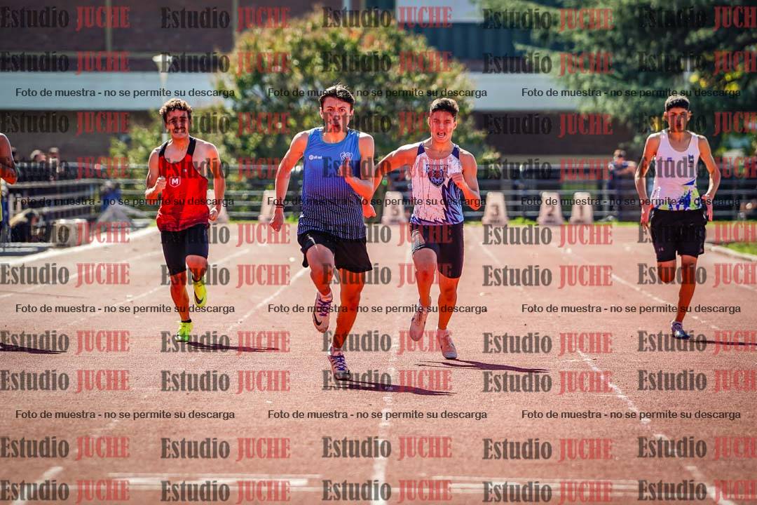 Fotos de los 200 m llanos de varones
