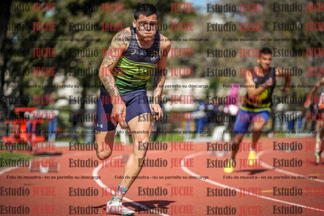 Fotos de los 200 m llanos de varones