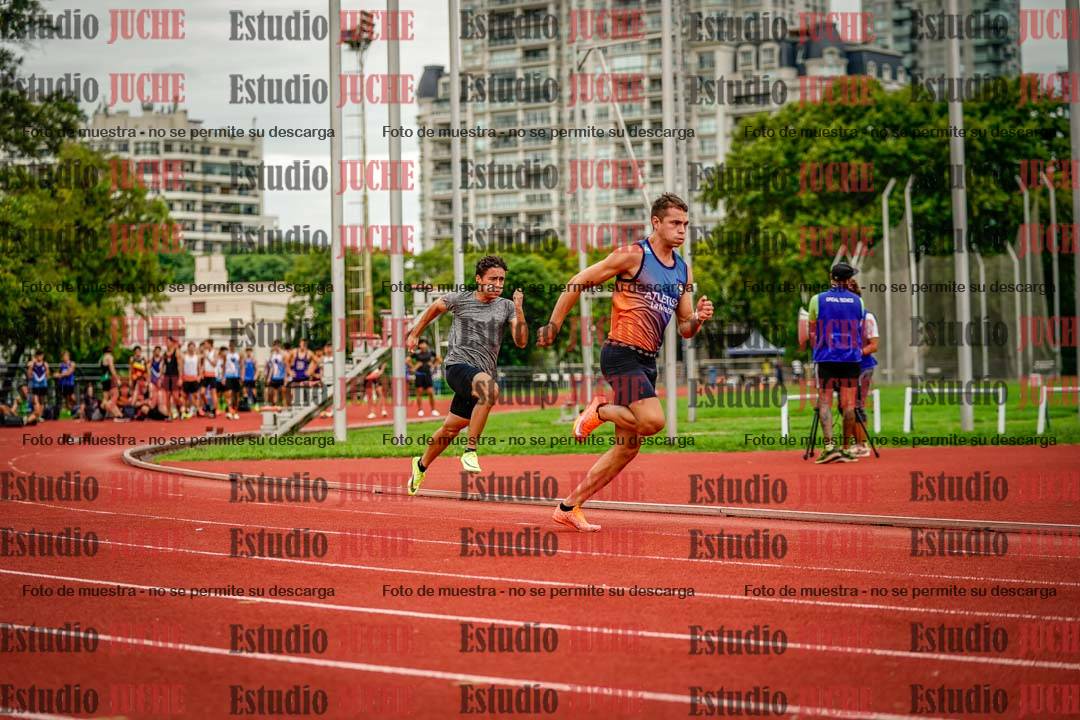 Fotos de los 200 m de varones