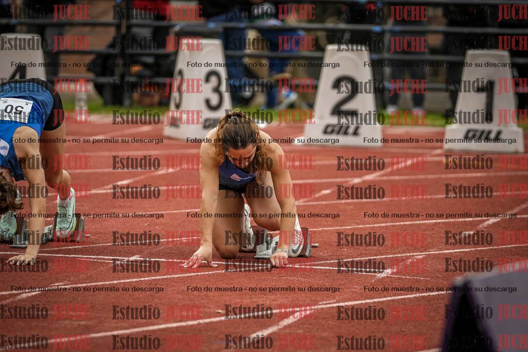 Fotos de los 100 m llanos de mujeres - FINAL