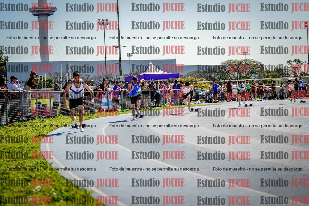 Fotos de los 400 m llanos de varones